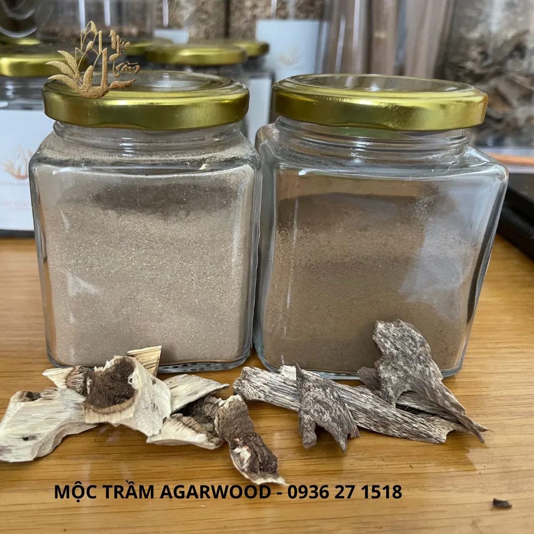 [Premium] Natural Agarwood Powder – Vietnamese Oud Powder for Incense, Home Fragrance &amp; Incense Making